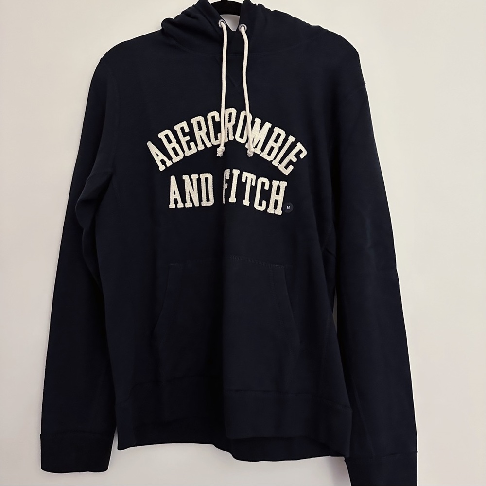 Abercrombie & Fitch Navy Blue Hoodie